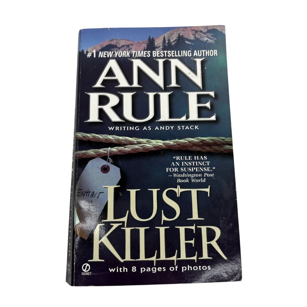 Vintage Ann Rule Lust Killer True Crime Paperback Book Updated Edition
